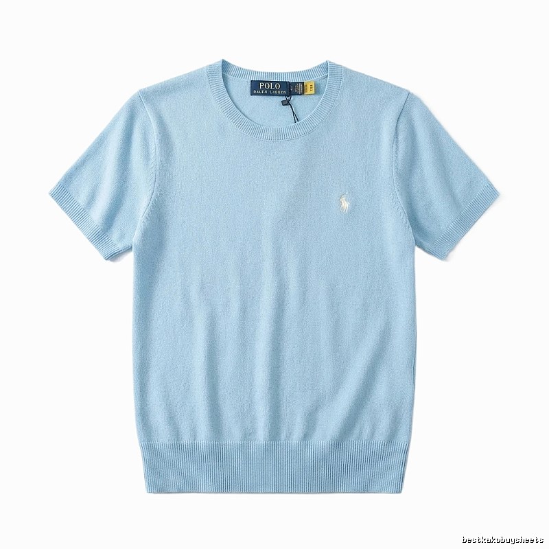Ralph Lauren POLO simple style light blue short-sleeve