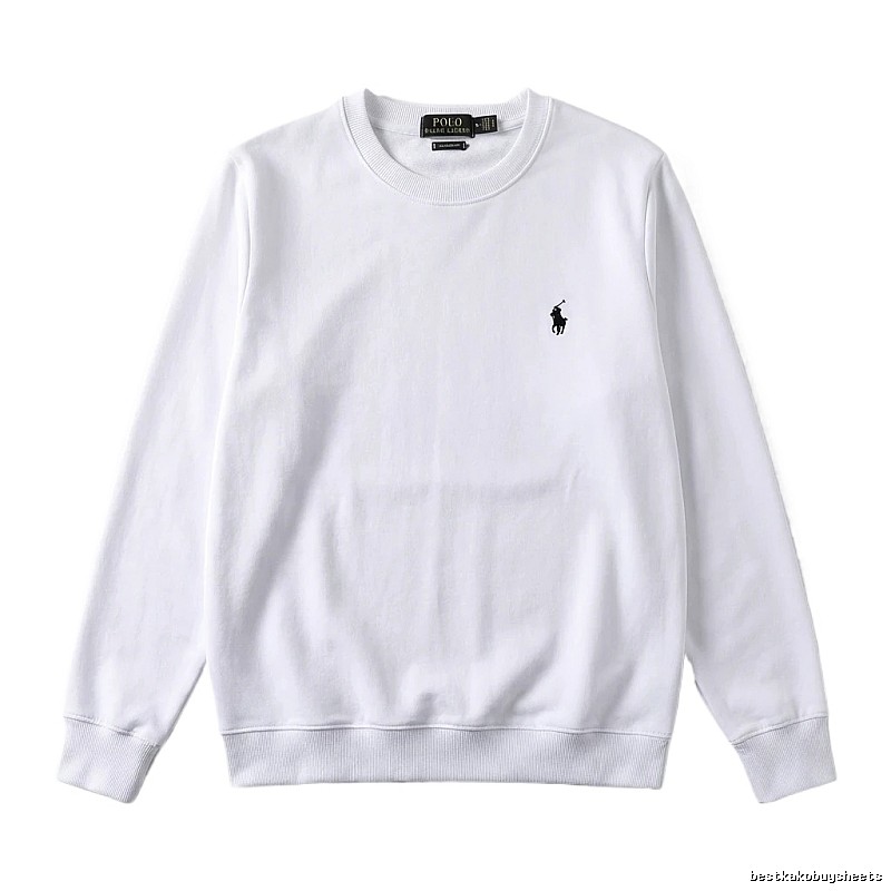 Ralph Lauren Polo Simple White Sweatshirt