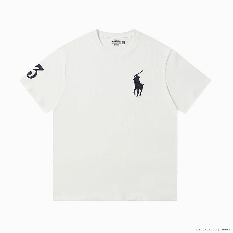 Ralph Lauren Polo-style white T-shirt