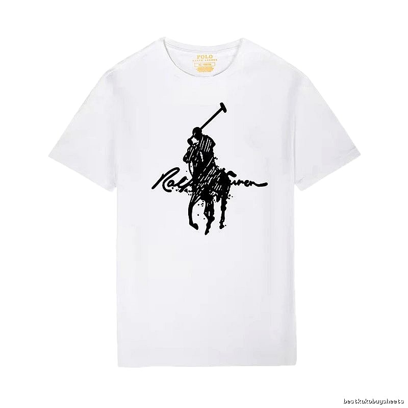 Ralph Lauren Polo-style white T-shirt