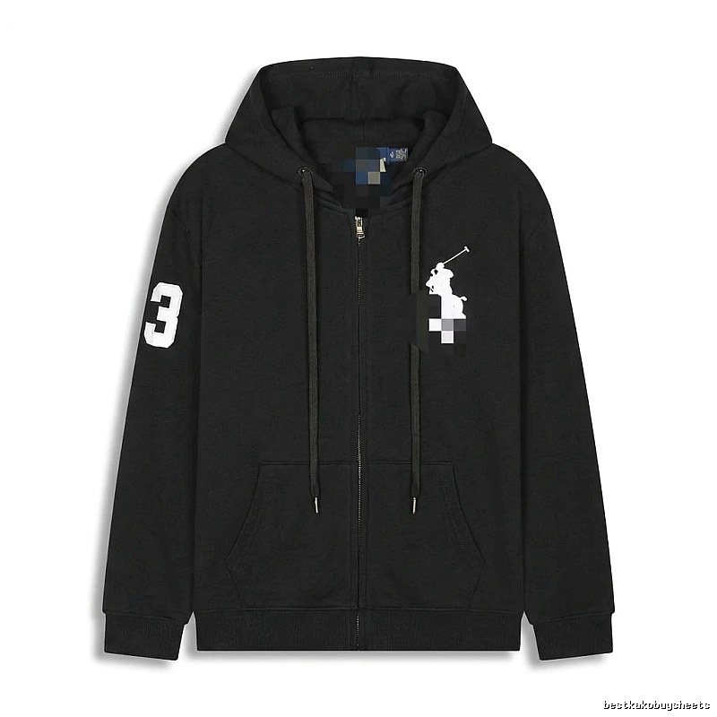 Ralph Lauren sporty black hoodie