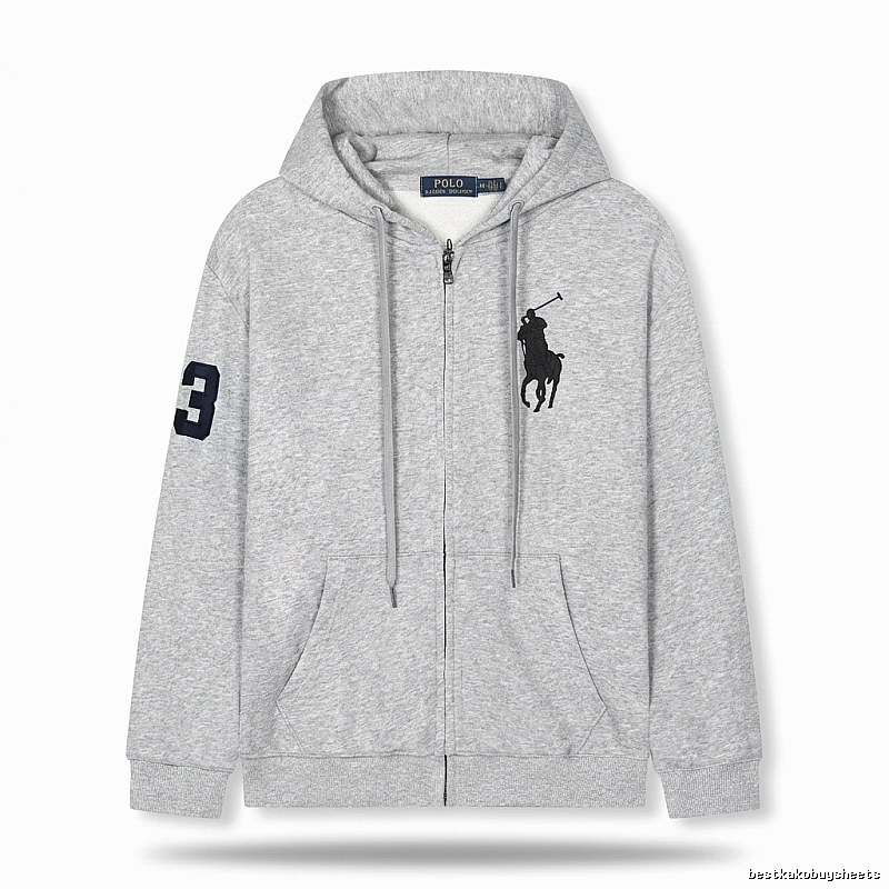 Ralph Lauren sporty grey hoodie