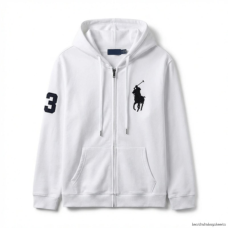 Ralph Lauren sporty white sweatshirt