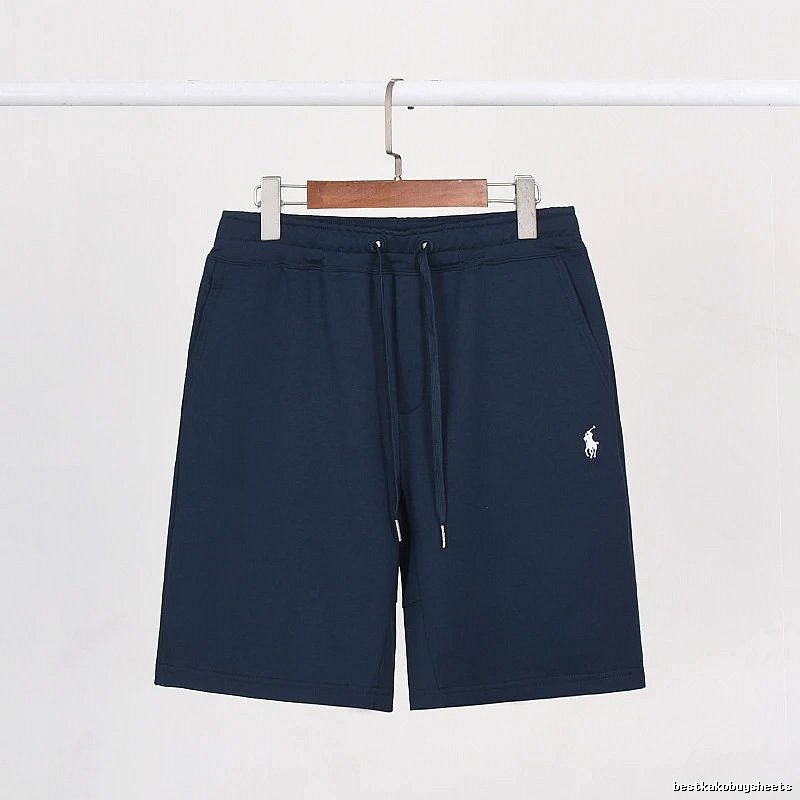 Ralph Lauren Streetwear Sweat shorts Gray Drawstring Small with Logo Accent