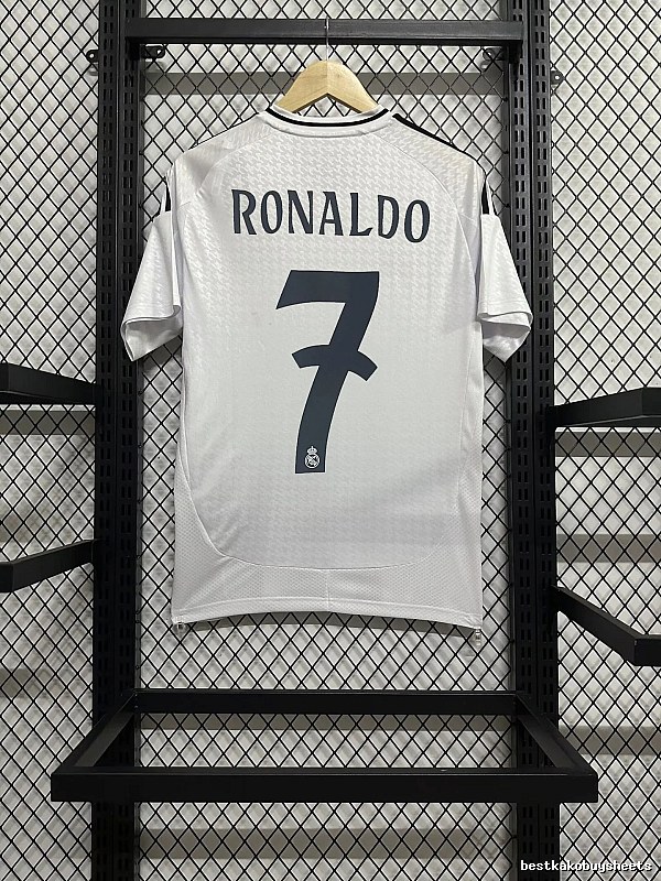 Real Madrid Streetwear Home soccer jersey White Real Madrid with Logo Accent Select Edition