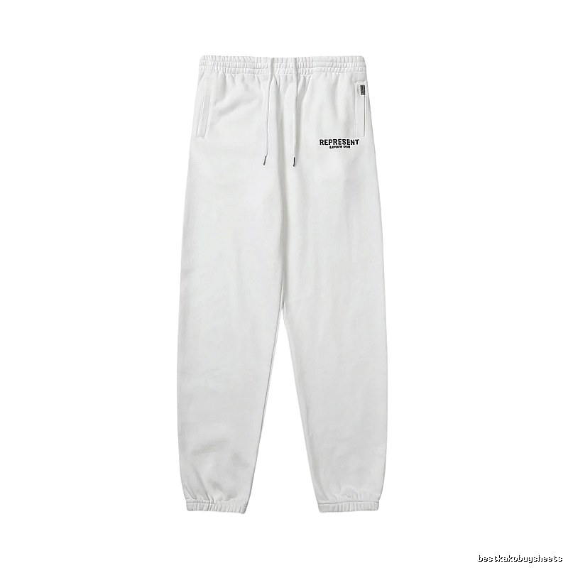REPRESENT Basic White Sweatpants