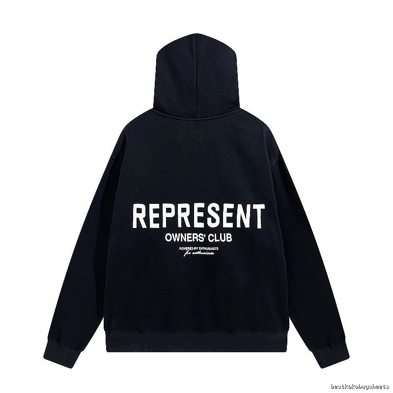 Represent Classic Owners Club hoodie Navy Large Represent for Daily Styling