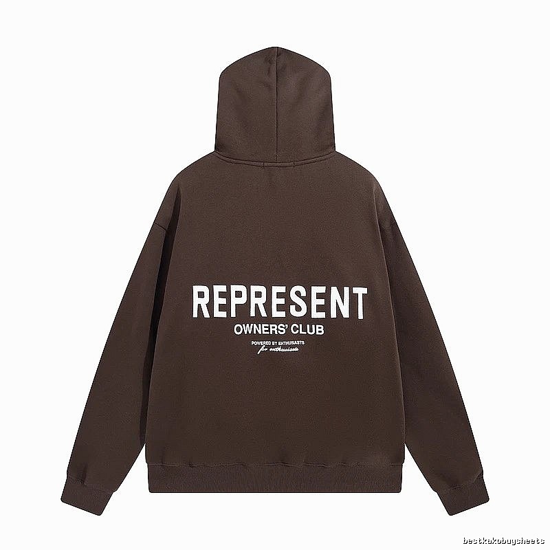 Represent Lightweight Owners Club hoodie Navy Large Represent for Trend Styling