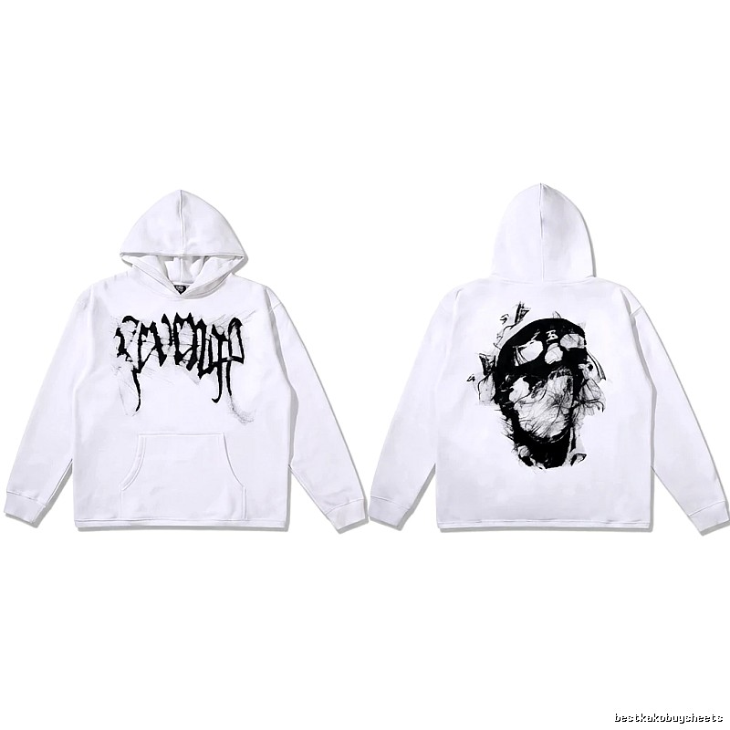 Revenge dark - style white hoodie
