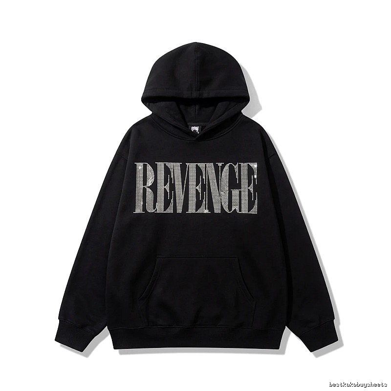 Revenge Letter Wind Black Hoodie