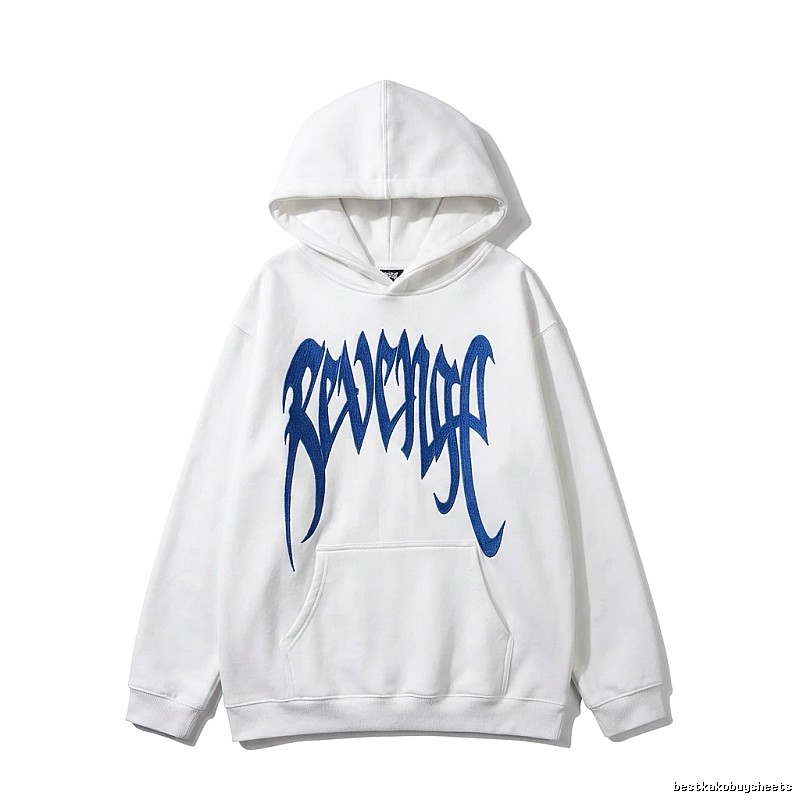 Revenge trendy and cool style white hoodie