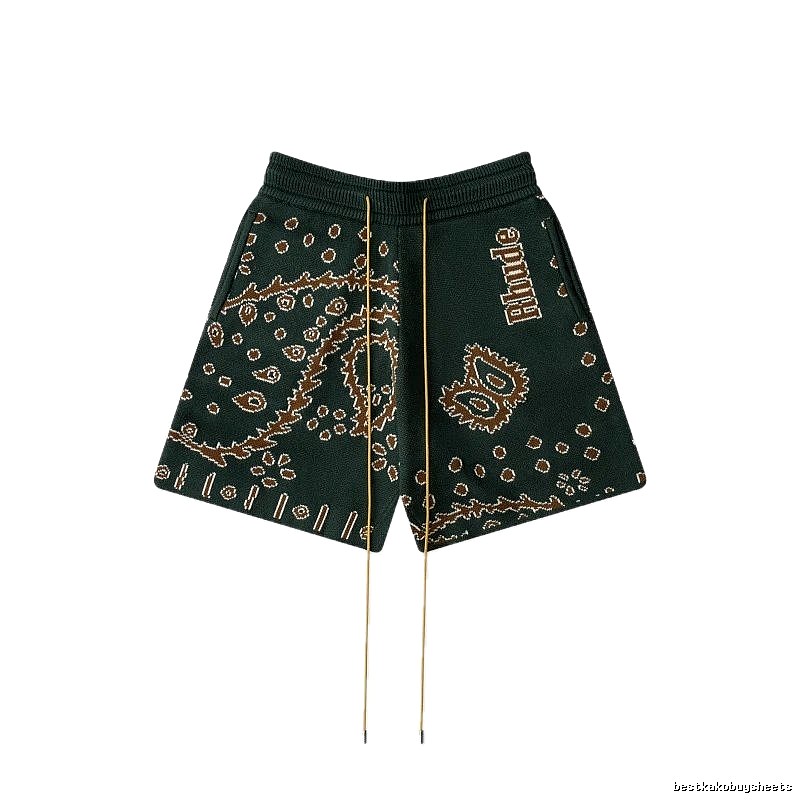 RHUDE Retro Paisley Shorts
