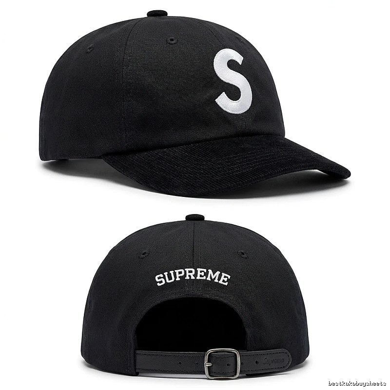 Simple Style Black Hat with Supreme Letters