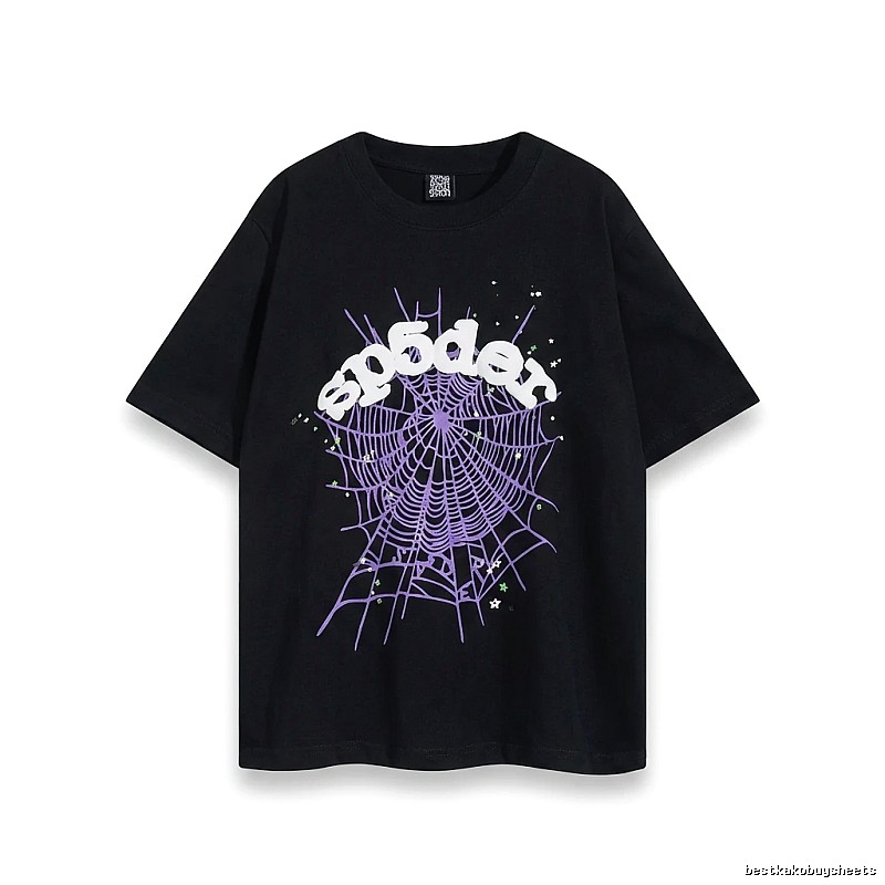 Sp5der Spider Web Dark Style T-shirt