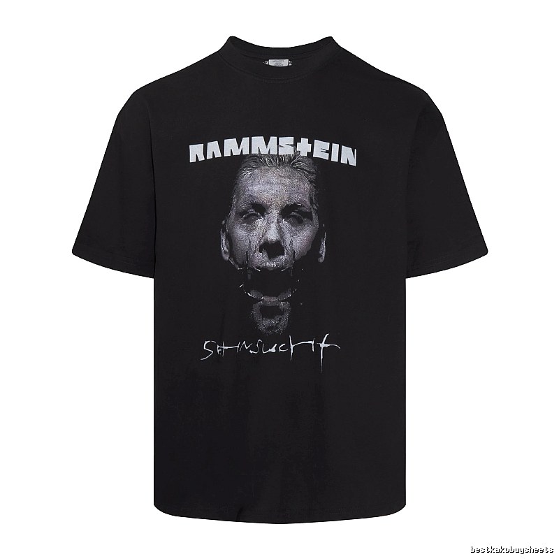 Streetwear Statement graphic T-shirt Black Colorful Lucky with Logo Accent