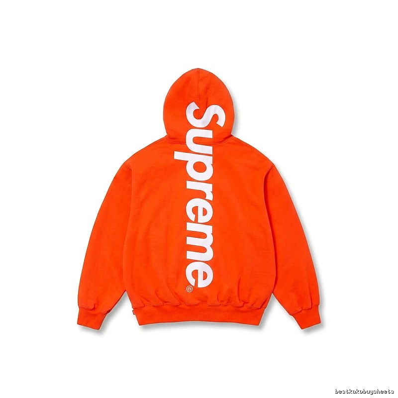 Supreme classic orange hoodie