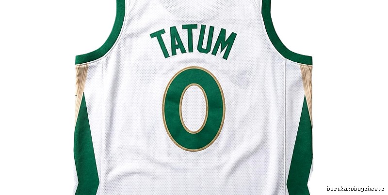 Tatum Series Green and White Basketball Vest