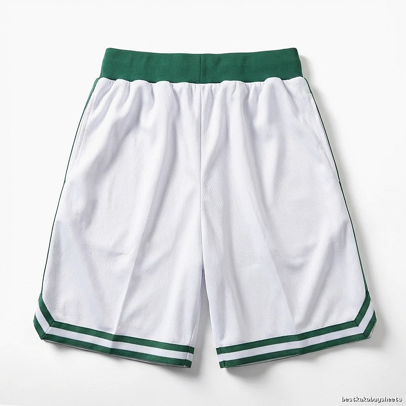 Tatum sporty white-green shorts