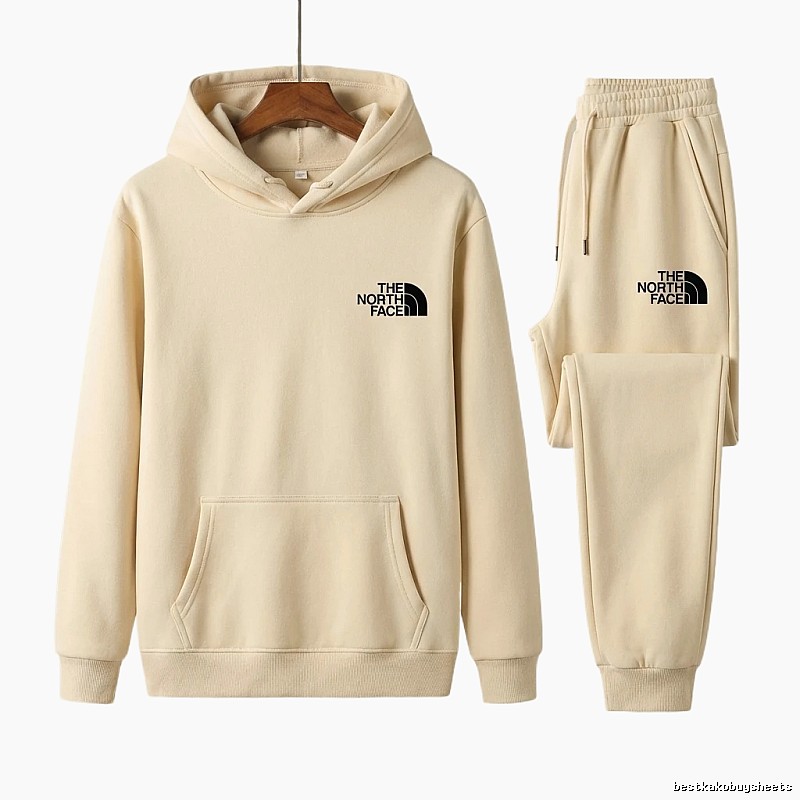 The minimalist style beige series of The North Face