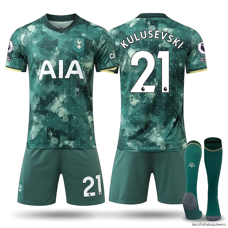 The Spurs No. 21 player series dark green jersey