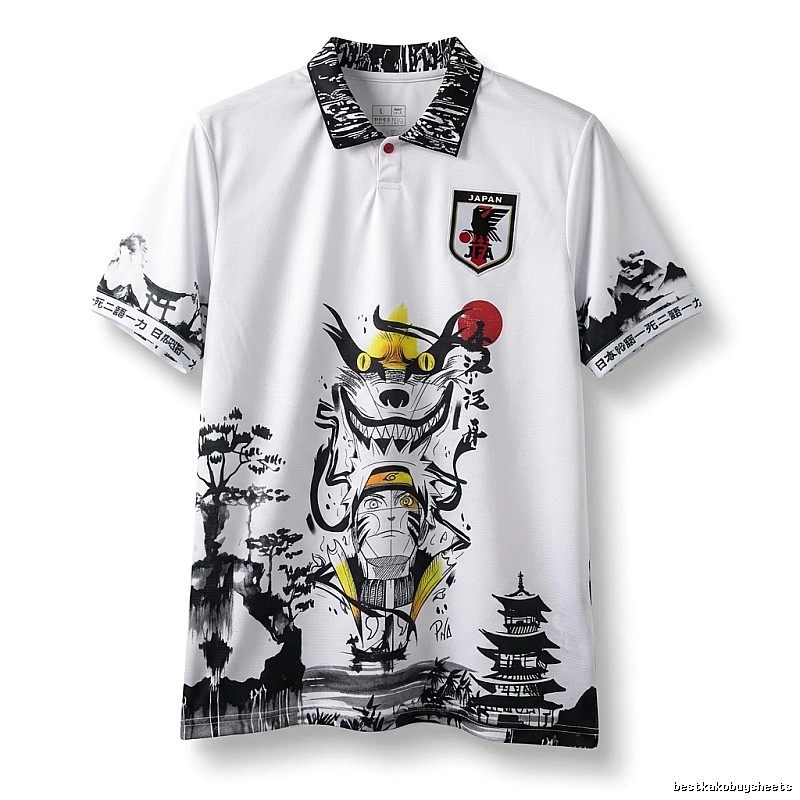 Tokyo Ghoul Japanese-style and wind white T-shirt