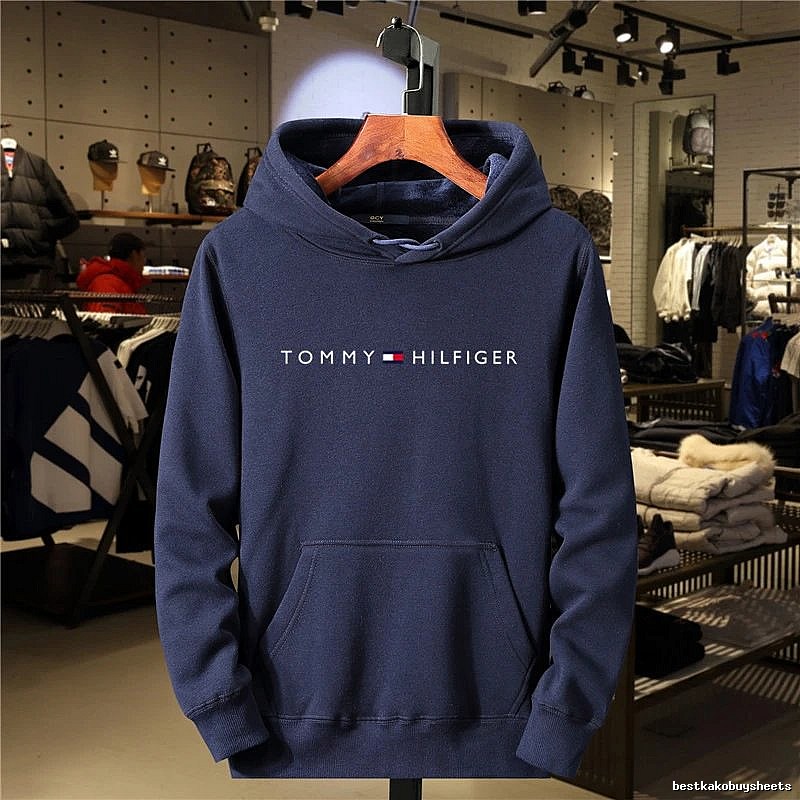 Tommy Hilfiger Logo Detail Logo hoodie White Tommy Hilfiger with Relaxed Feel