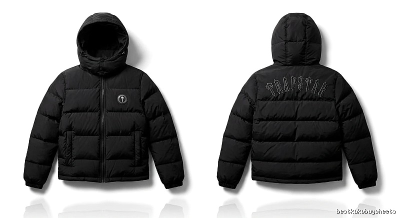 Trapstar Black Trendy and Cool Down Jacket