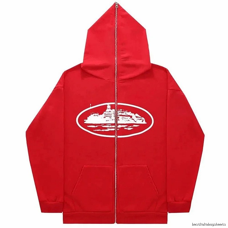 Trapstar Premium Style Graphic zip hoodie Black Zip Pink for Resort Outfits
