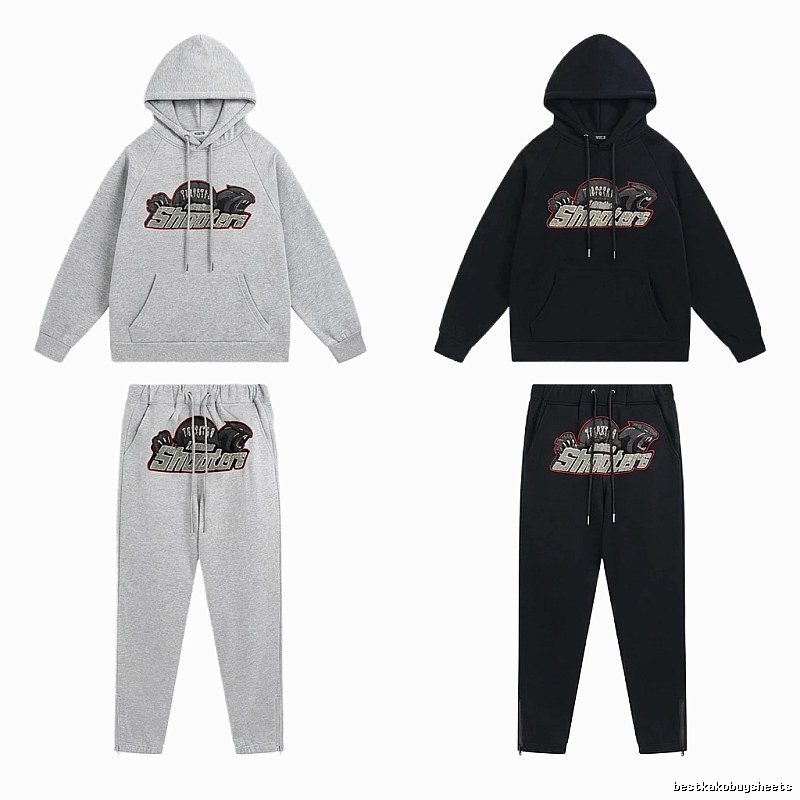 Trapstar sporty grey/black suit set