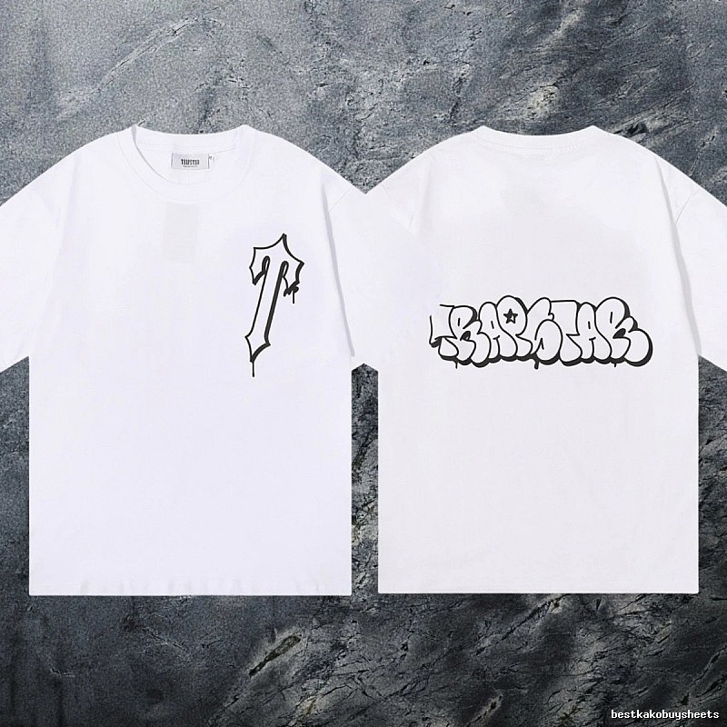Trapstar Weekend Keys graphic T-shirt Black White Key for Weekend Wear