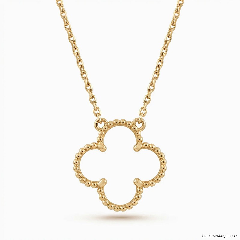 Van Cleef & Arpels Four-leaf Clover Gold Necklace