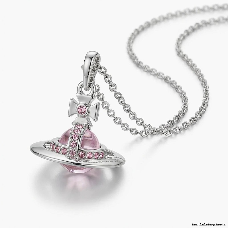 Vivienne Westwood Saturn series silver necklace