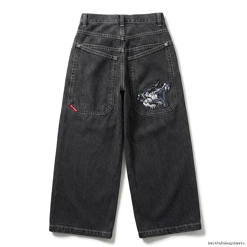 Y2K dark style jeans
