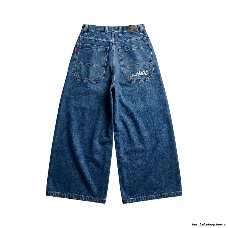 Y2K Retro Blue Jeans